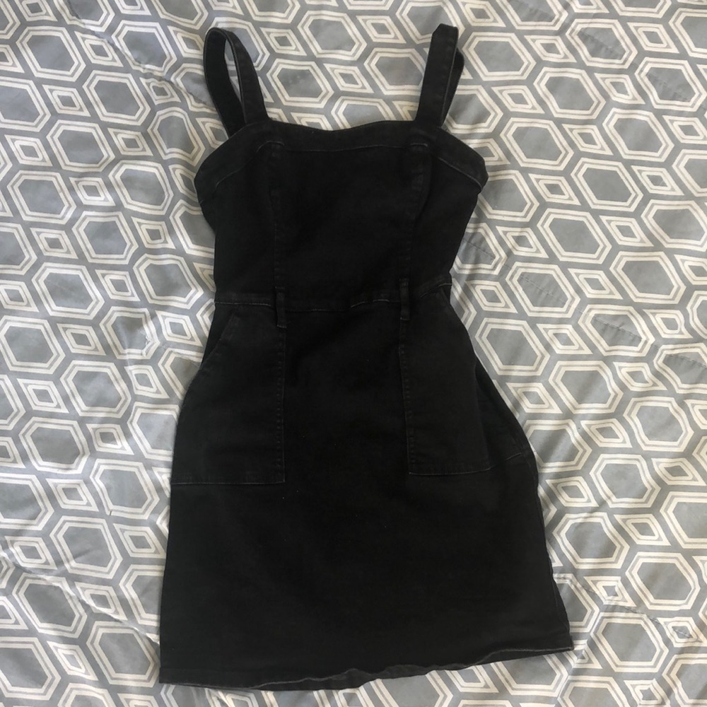 Hollister black dress